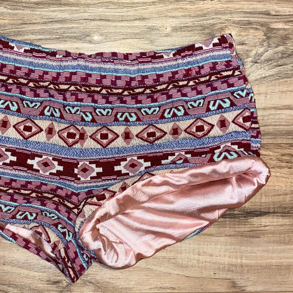 Aztec Print Shorts - Picture 3 of 4